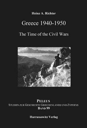 Cover for Richter · Greece 1940-1950, m. 1 Karte (Buch) (2020)