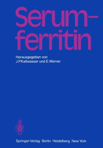Cover for J P Kaltwasser · Serumferritin (Paperback Book) (1980)