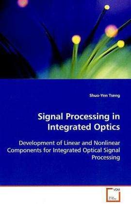 Cover for Tseng · Signal Processing in Integrated O (Book)