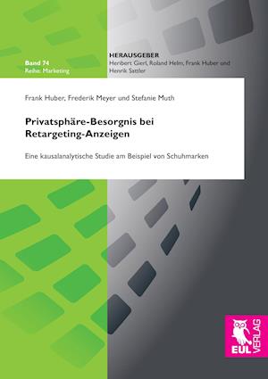 Cover for Frank Huber · Privatsphäre-Besorgnis bei Retargeting-Anzeigen (Paperback Book) (2016)