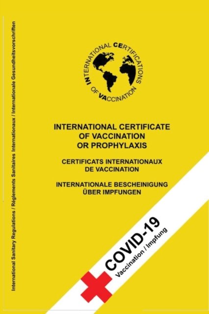 Cover for Andreas Gross · The Biggest International Certificate of Vaccination (Pocketbok) (2021)