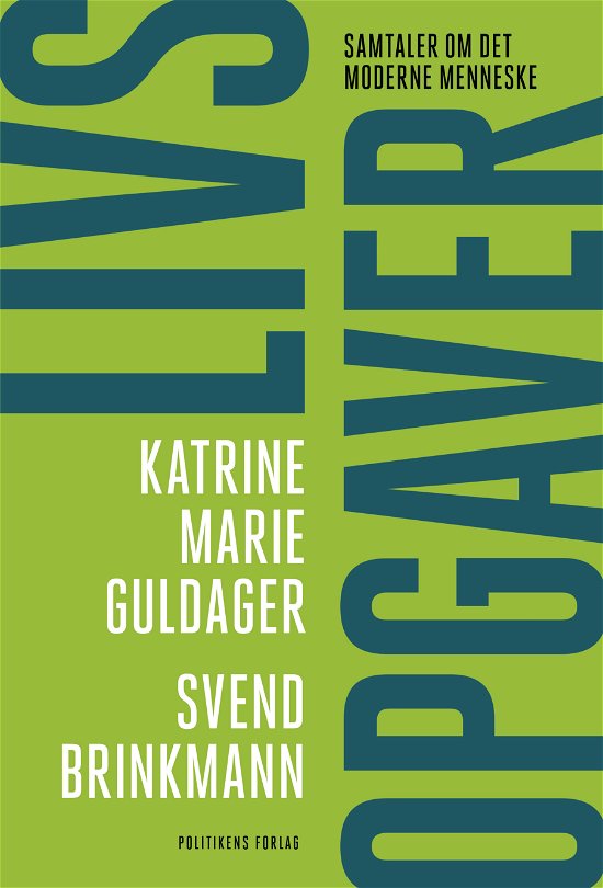 Cover for Svend Brinkmann og Katrine Marie Guldager · Livsopgaver (Sewn Spine Book) [1er édition] (2019)