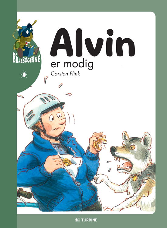 Cover for Carsten Flink · Billebøgerne: Alvin er modig (Inbunden Bok) [1:a utgåva] [Indbundet] (2014)