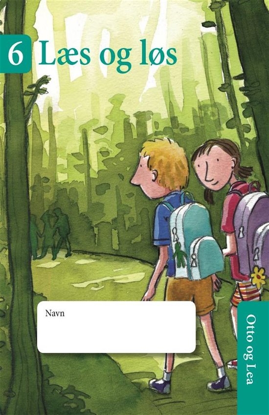 Cover for Charlotte Karrebæk · Otto og Lea: Læs og løs 6 (Sewn Spine Book) [1.º edición] (2018)