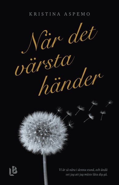 Cover for Kristina Aspemo · När det värsta händer : ett år av djupaste sorg, kärlek och förundran (Bound Book) (2021)