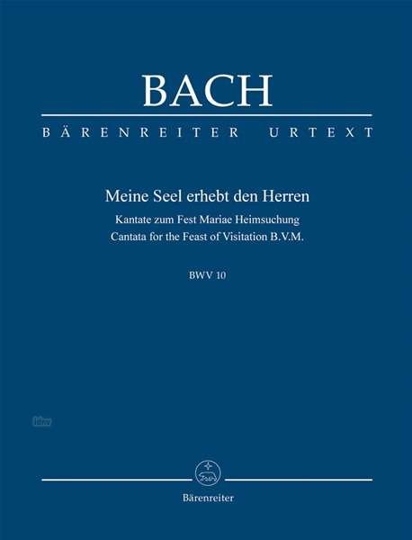 Cover for Bach · Meine Seel erhebt den Herren (Book)