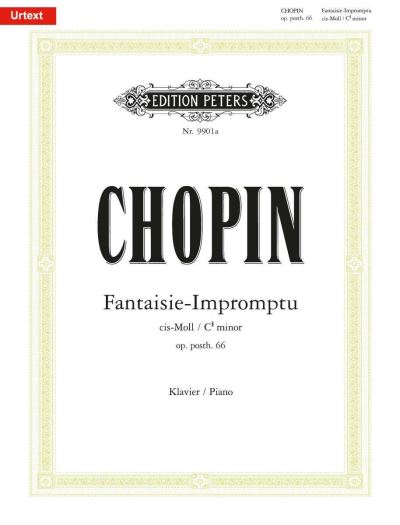 Fantaisie-Impromptu in C sharp minor Op. posth. 66 - - Bøger - Edition Peters - 9790014109554 - 7. april 2009