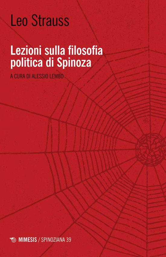 Cover for Leo Strauss · Lezioni Sulla Filosofia Politica Di Spinoza (Book)