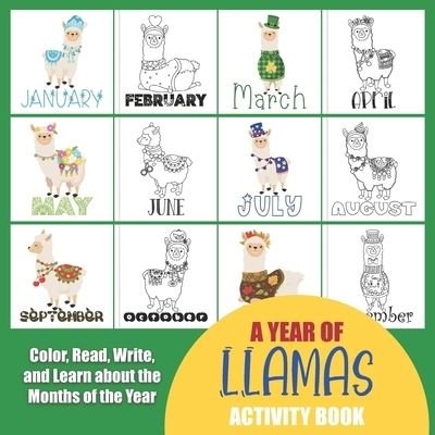 Cover for Years Truly · A Year of Llamas Activity Book (Taschenbuch) (2020)