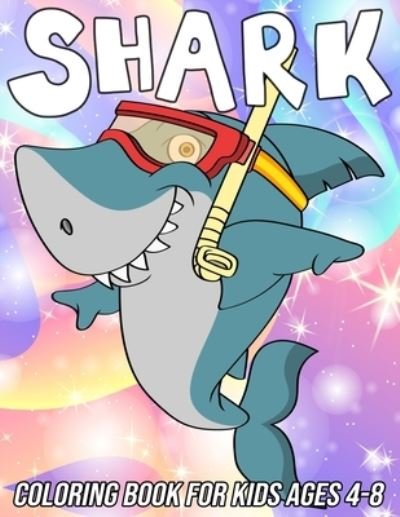 Cover for Mezzo Zentangle Designs · Shark Coloring Book for Kids Ages 4-8 (Pocketbok) (2021)
