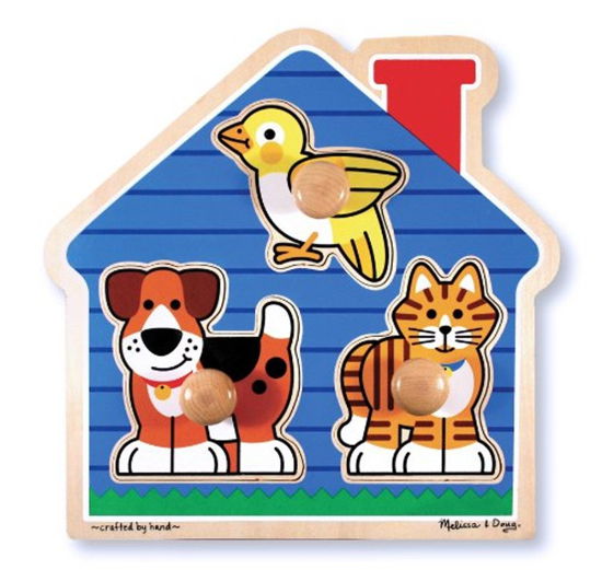 House Pets Large Peg Puzzle - Melissa And Doug - Andet -  - 0000772120555 - 