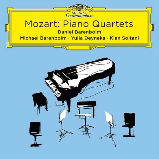 Mozart: Piano Quartets (Live) - D. Barenboim / M. Barenboim / Soltani / Deyneka - Musikk - Deutsche Grammophon - 0028948352555 - 26. juli 2018