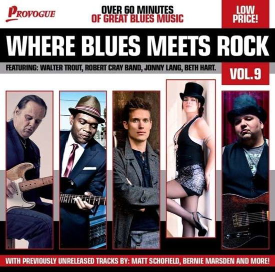 Where Blues Meets Rock 9 - V/A - Música - PROVOGUE - 0819873010555 - 16 de enero de 2014