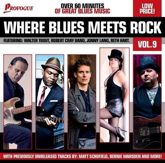 Cover for Various Artists · Where Blues Meets Rock 9 (CD) (2014)