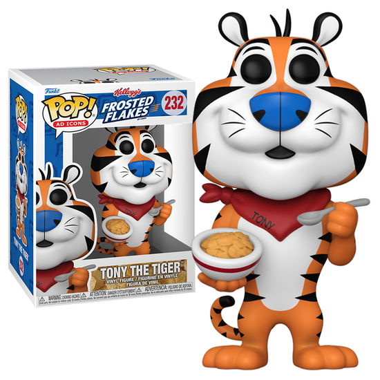 Funko Pop Ad Icon Kelloggs Tony the Tiger 84 - Pop Ad Icons - Produtos - Funko - 0889698810555 - 25 de setembro de 2024