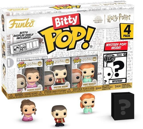 Bitty Pop Harry Potter Goblet of Fire Hermione 4pk - Bitty Pop Harry Potter - Merchandise - Funko - 0889698836555 - December 4, 2024