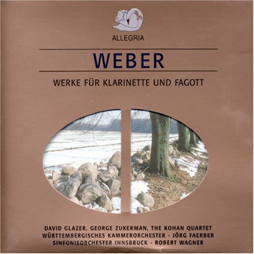 Glazer / faerber / wagner - Werke F?r Klarinette Und Fagott - Glazer / faerber / wagner - Musik - ALLEGRIA - 4011222210555 - 4. september 2018