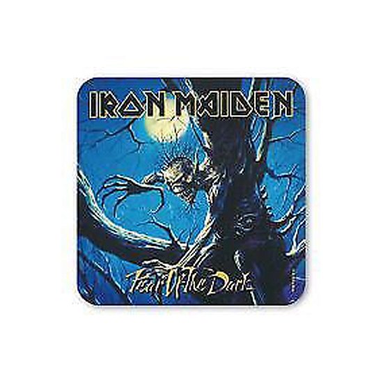 Iron Maiden Fear Of The Dark Single Coaster - Iron Maiden - Produtos - IRON MAIDEN - 4039103997555 - 13 de janeiro de 2020