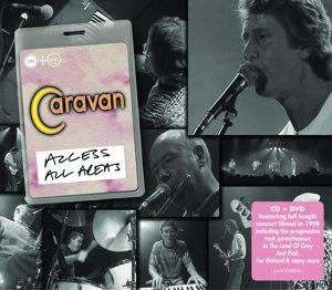 Cover for Caravan · Access All Areas - Live (DVD/CD) (2015)
