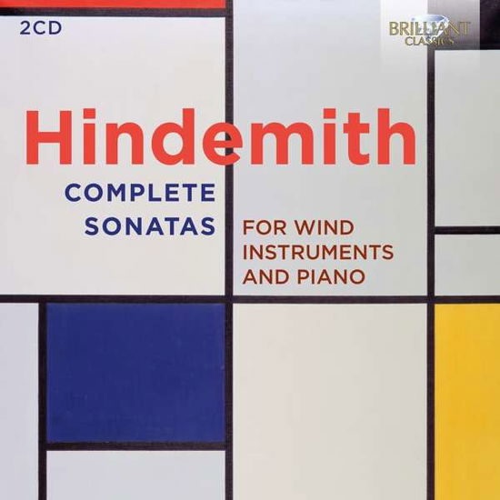 Hindemith: Complete Sonatas For Wind Instruments And Piano - Filippo Farinelli  Claudia Gio - Música - BRILLIANT CLASSICS - 5028421957555 - 28 de maio de 2021