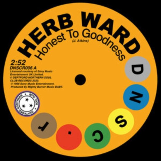 Honest To Goodness / Everybodys Goin To The Love?-?In - Herb Ward & Bob Brady & the Con Chords - Music - DEPTFORD NORTHERN SOUL CLUB RECORDS - 5051083159555 - June 26, 2020