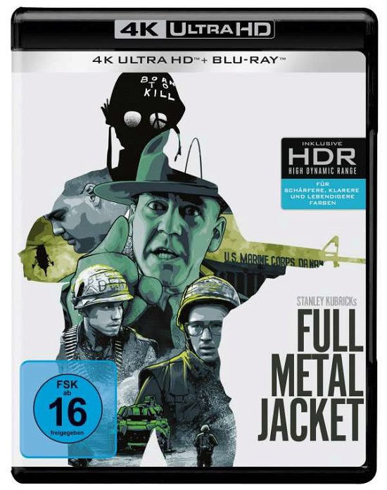 Cover for Matthew Modine,adam Baldwin,vincent Donofrio · Full Metal Jacket-4k Ultra Hd (4K UHD Blu-ray) (2020)