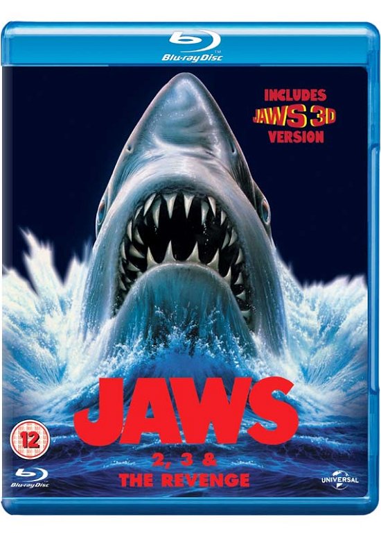 Jaws / Jaws 2 / Jaws 3 / Jaws 4 - The Revenge - Movie - Filmes - Universal Pictures - 5053083090555 - 25 de julho de 2016