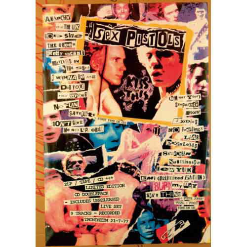 The Sex Pistols Postcard: Newspaper (Standard) - Sex Pistols - The - Bøker - Live Nation - 182476 - 5055295309555 - 