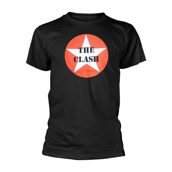 Cover for Clash - The · The Clash Unisex T-Shirt: Star Badge (T-shirt) [size M] [Black - Unisex edition] (2018)