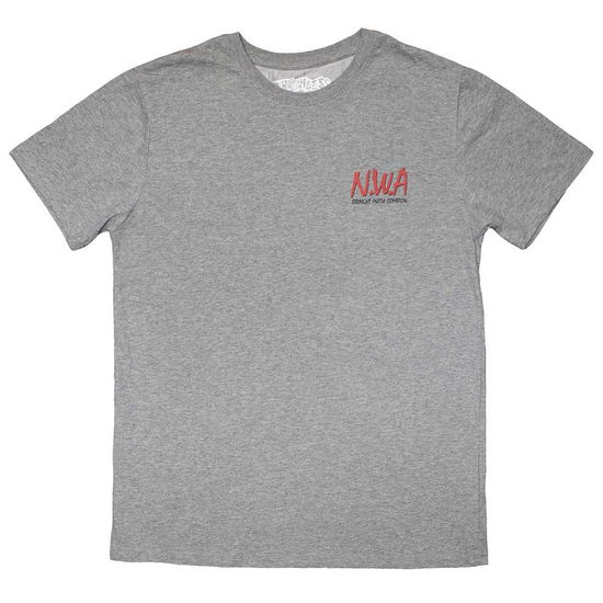 N.W.A Unisex T-Shirt: Mini Logo - N.w.a - Gadżety -  - 5056737264555 - 