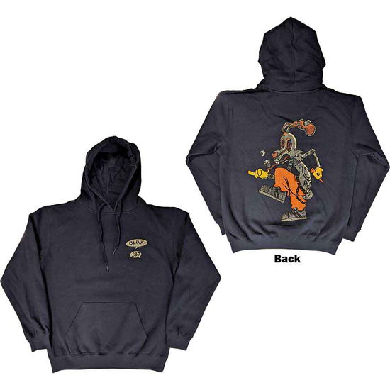 Blink-182 · Blink-182 Unisex Pullover Hoodie: Roger Rabbit (Back Print) (Hoodie) [size XS] (2024)