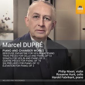 Cover for Rosanne Hunt · Marcel Dupré: Piano And Chamber Works (CD) (2025)