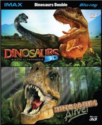 Cover for Dinosaurs · Dinosaurs - Giants Of Patagonia / Dinosaurs Alive 3D (Blu-ray) (2011)