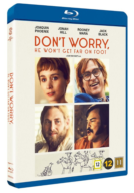 Cover for Don't Worry, He Won't Get Far on Foot (Blu-ray) (2018)