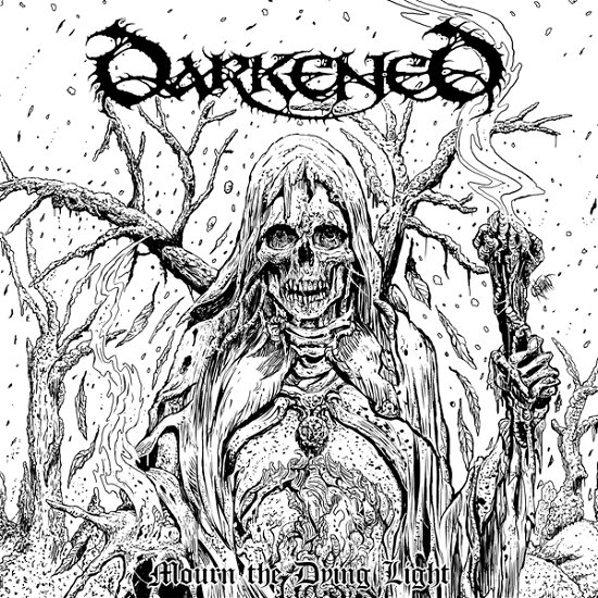 Cover for Darkened · Mourn The Dying Light (LP) (2022)