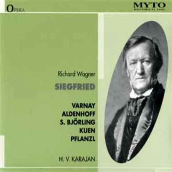 Siegfried - Wagner / Aldenhoff / Varnay / Bjorling / Karajan - Musikk - MYT - 8014399500555 - 24. april 2001