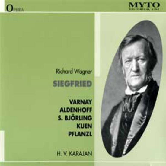 Cover for Wagner / Aldenhoff / Varnay / Bjorling / Karajan · Siegfried (CD) (2001)