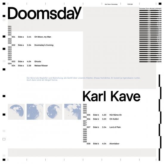Cover for Karl Kave · Doomsday (LP) (2022)