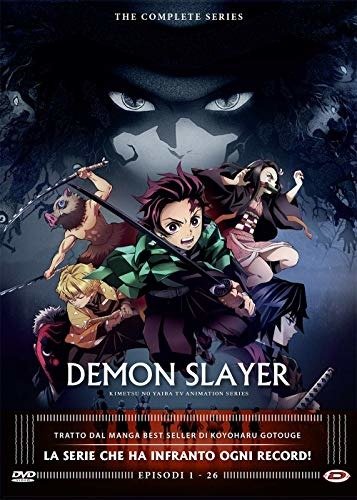 Cover for Demon Slayer - the Complete Se (DVD) (2021)