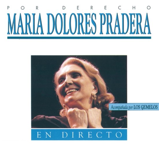 Cover for Maria Dolores Pradera · Por Derecho (CD) (1992)
