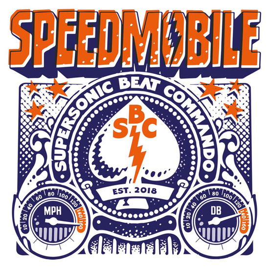 Cover for Speedmobile · Supersonic Beat Commando (Coloured Vinyl) (LP) [Limited Numbered edition] (2022)