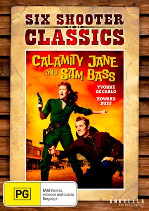 Cover for Calamity Jane &amp; Sam Bass (DVD) (2021)