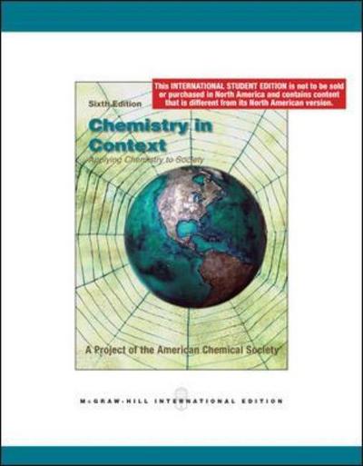 Chemistry in Context - American Chemical Society - Books - McGraw-Hill Education - Europe - 9780071287555 - March 1, 2008