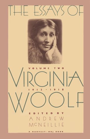 Cover for Virginia Woolf · The Essays of Virginia Woolf, Vol. 2: 1912-1918 (Paperback Book) (1990)