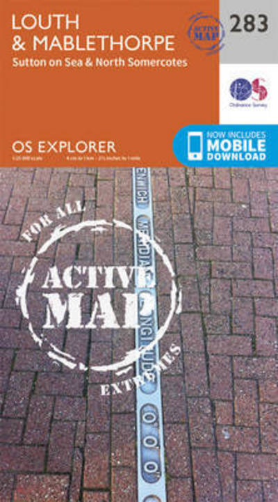 Louth and Mablethorpe - OS Explorer Active Map - Ordnance Survey - Livros - Ordnance Survey - 9780319471555 - 16 de setembro de 2015