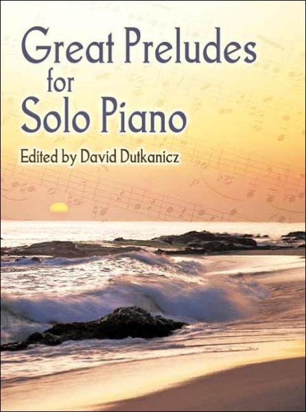 Cover for Classical Piano Sheet Music · Great Preludes for Solo Piano (Dover Music for Piano) (Paperback Book) (2006)