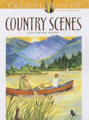 Cover for Dot Barlowe · Creative Haven Country Scenes Coloring Book - Creative Haven (Pocketbok) (2014)