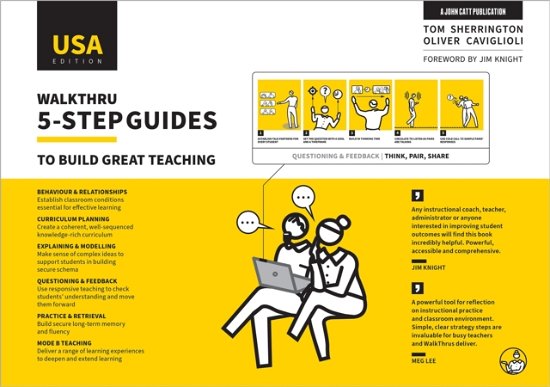 Cover for Tom Sherrington · WalkThru 5-step guides to build great teaching (Paperback Book) [Usa edition] (2023)