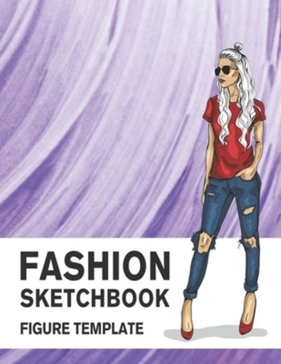 Cover for Lance Derrick · Fashion Sketchbook Figure Template (Paperback Book) (2019)