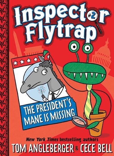 Cover for Tom Angleberger · Inspector Flytrap in The President's Mane Is Missing - Inspector Flytrap (Hardcover Book) (2016)